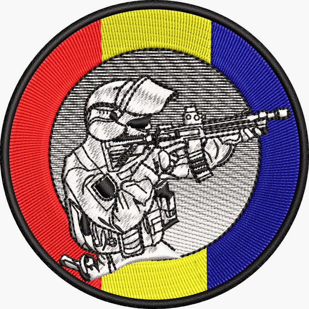 EMBLEMA BRIGADA ANTITERORISTA / 1